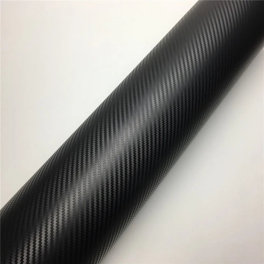 Carbon Fiber Vinyl Wrap Film Car Wrapping Foil Console Computer Laptop Skin Phone Cover Motorcycle
