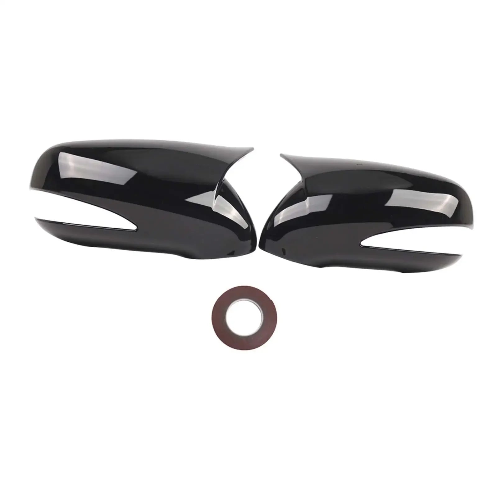 Gloss Black Mirror Caps Lexus is350/250