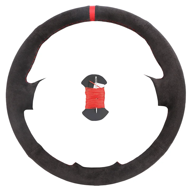 Suede Leather Car Steering Wheel Cover For Lexus IS IS250 IS250C IS300 IS300C IS350 IS350C F SPORT 2005-2011