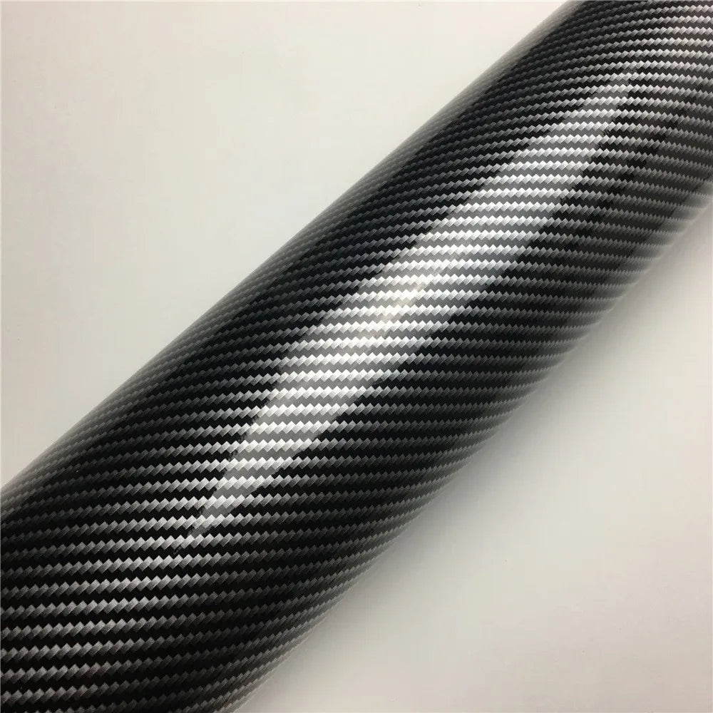 Carbon Fiber Vinyl Wrap Film Car Wrapping Foil Console Computer Laptop Skin Phone Cover Motorcycle