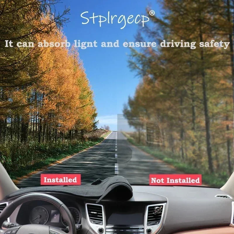 Anti-Slip Mat Dashboard Cover Carpet Sunshade Dashmat Accessories for Lexus IS250 IS300 IS350 2006 2007 2008 2009 2010 2011