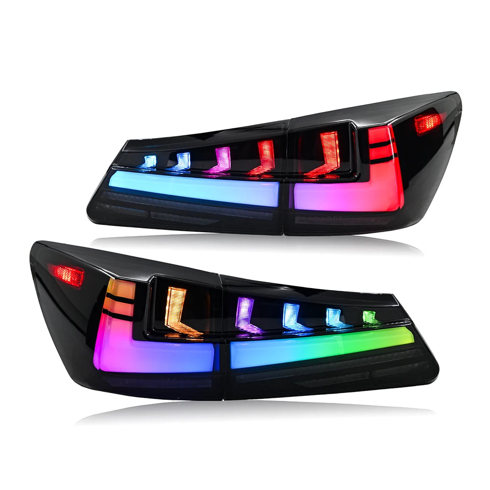 RGB Tail lights Lexus is250/350 2006-2012